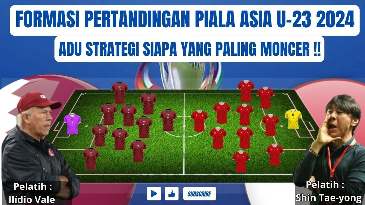 Line up Indonesia vs Qatar 2024