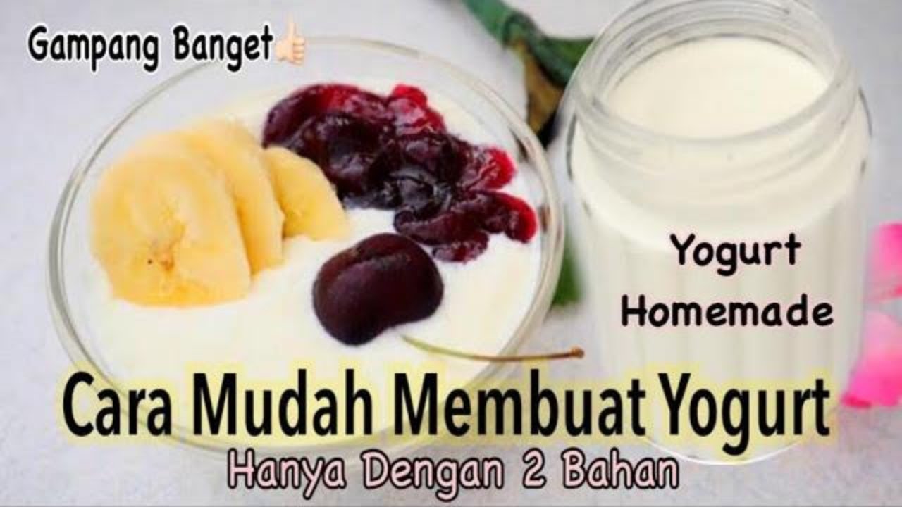 Cara membuat yogurt