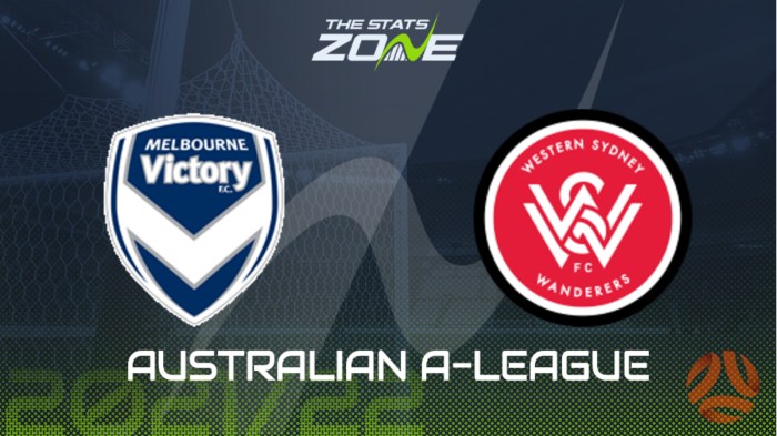 Melbourne victory vs western sydney