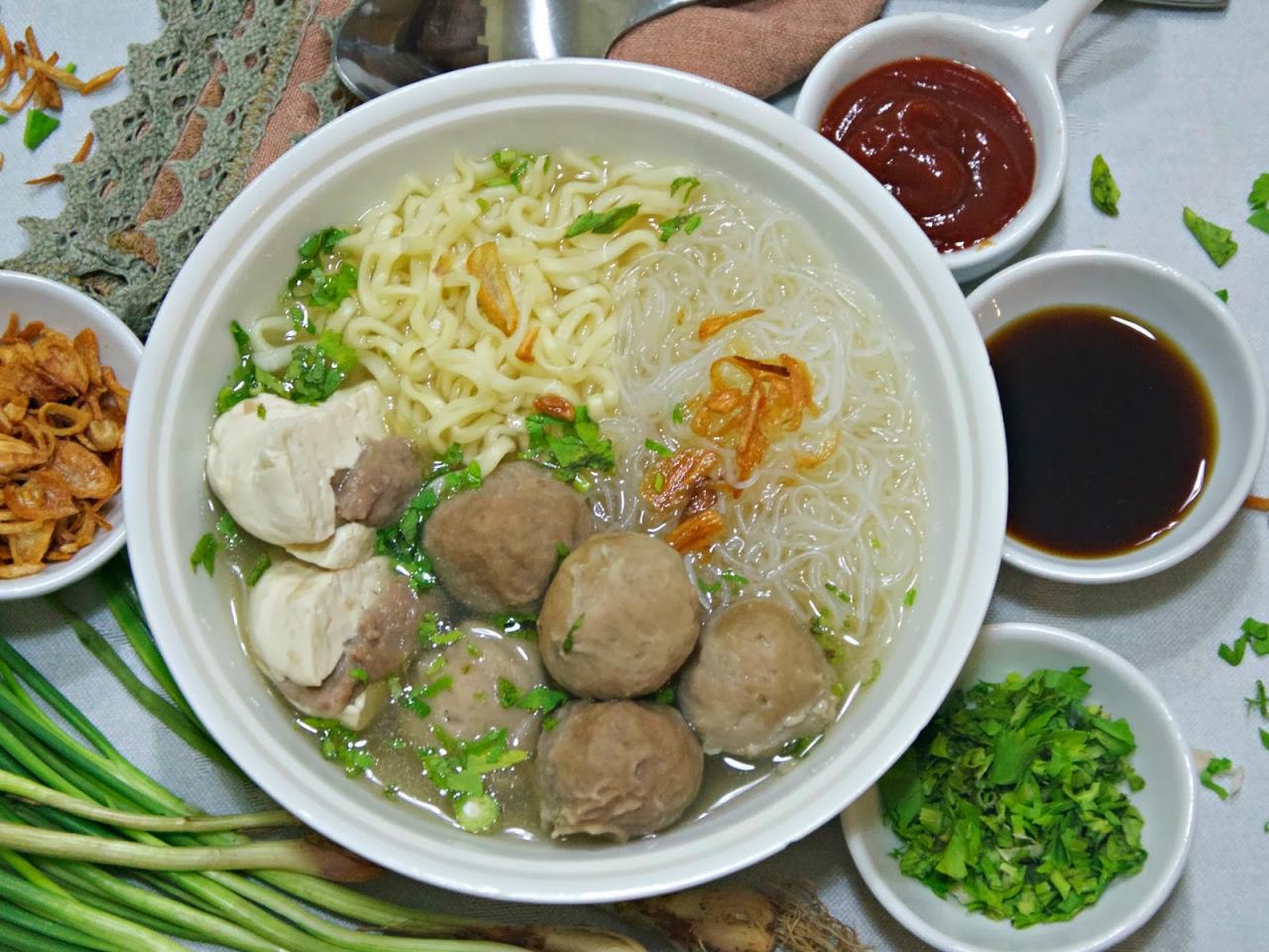 Cara membuat bakso